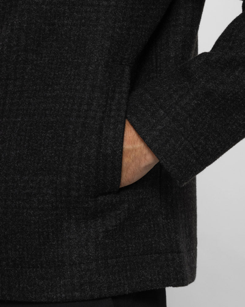 Steel & Jelly Men’s Draycote Shadow Check Harrington Jacket