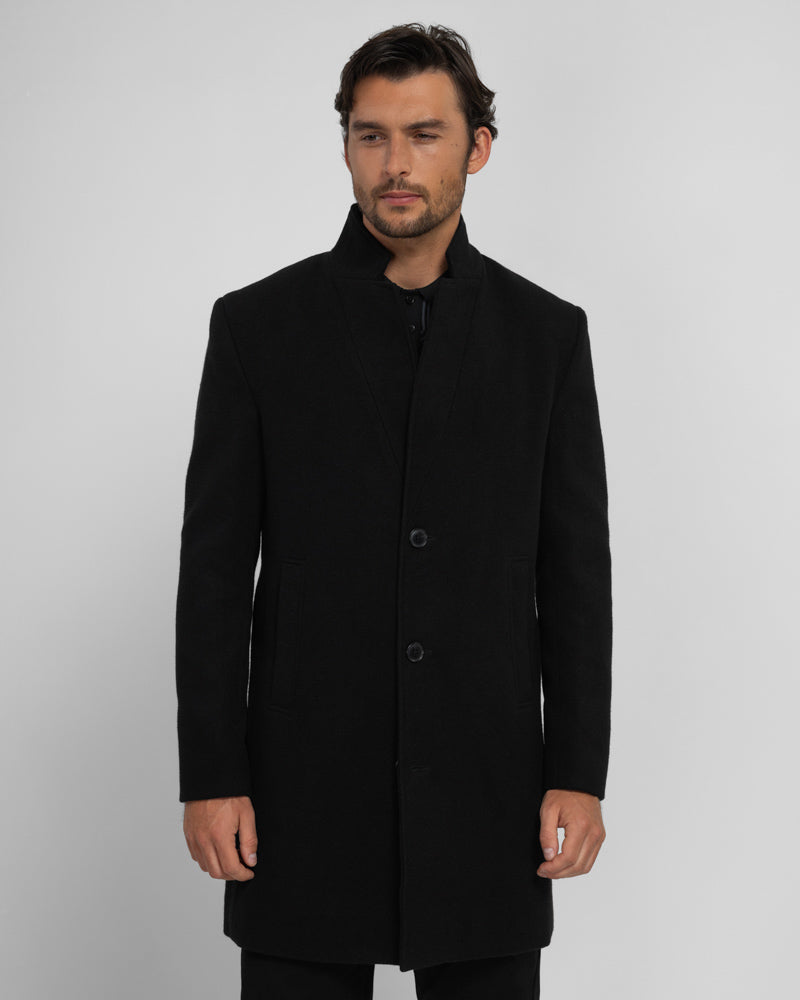 Steel & Jelly Men's Holden Inverted Collar Coat