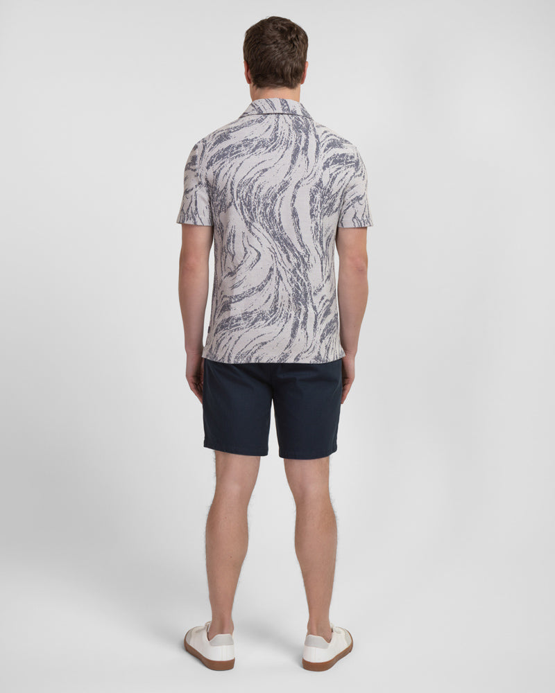 Pinner - Wave Effect Short Sleeve Shirt