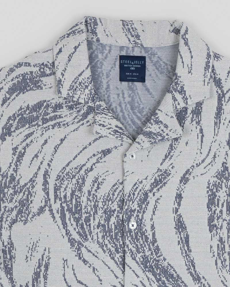 Pinner - Wave Effect Short Sleeve Shirt