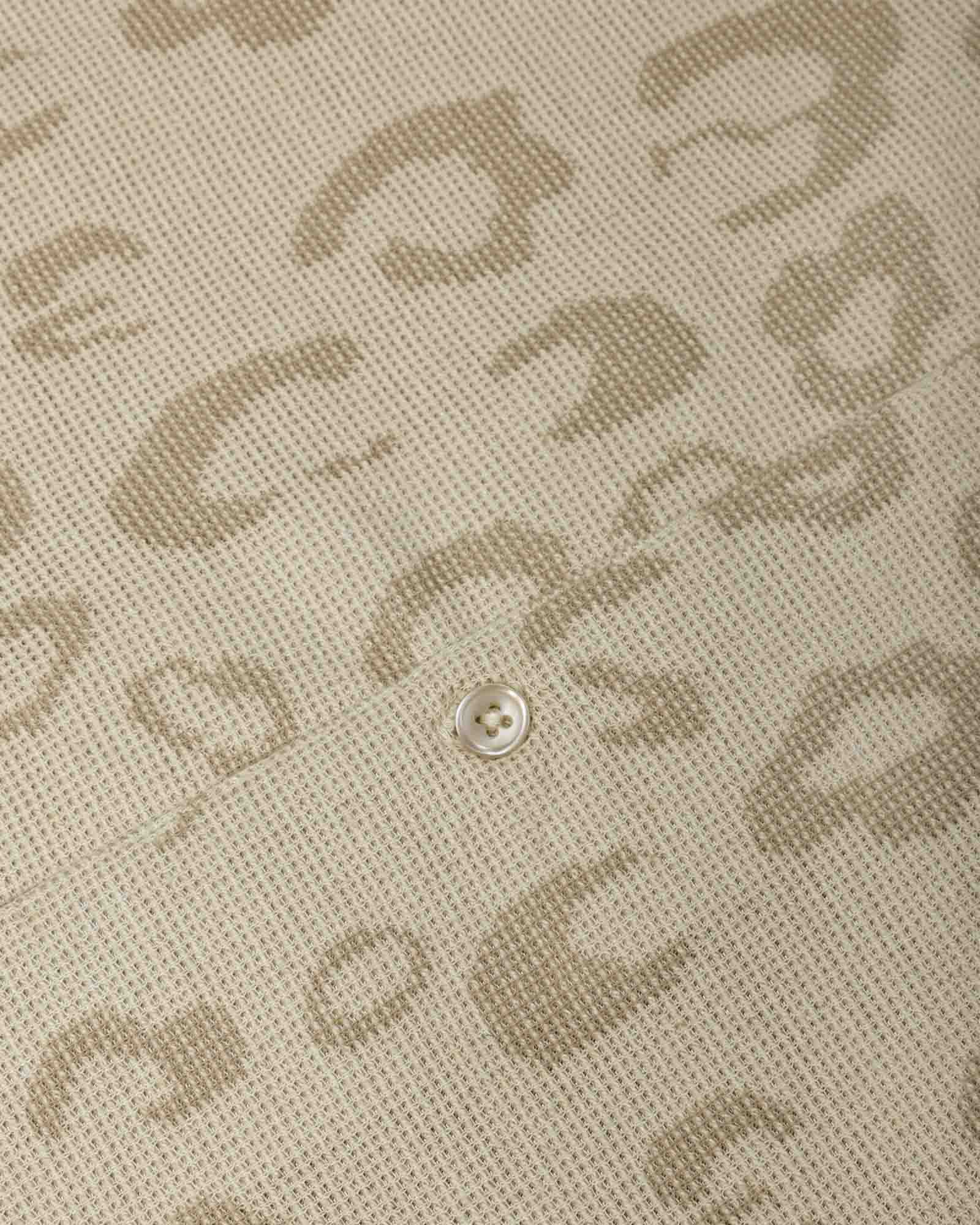 Northolt - Leopard Jacquard Short Sleeve Shirt