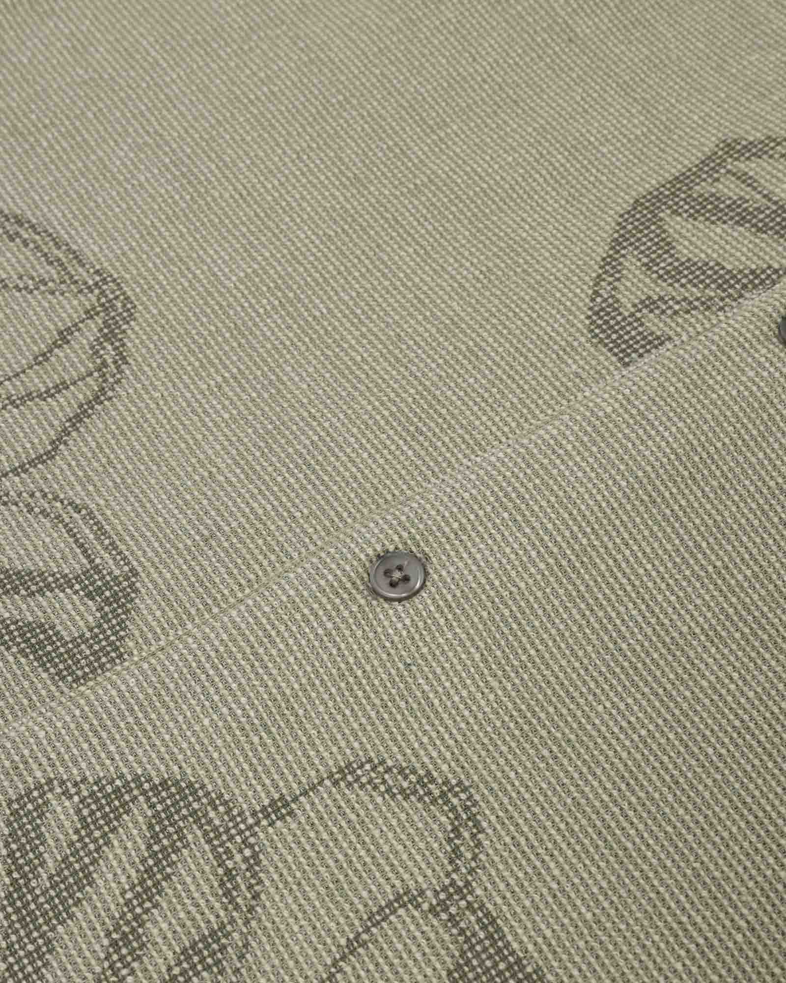 Charing - Floral Jacquard Short Sleeve Shirt