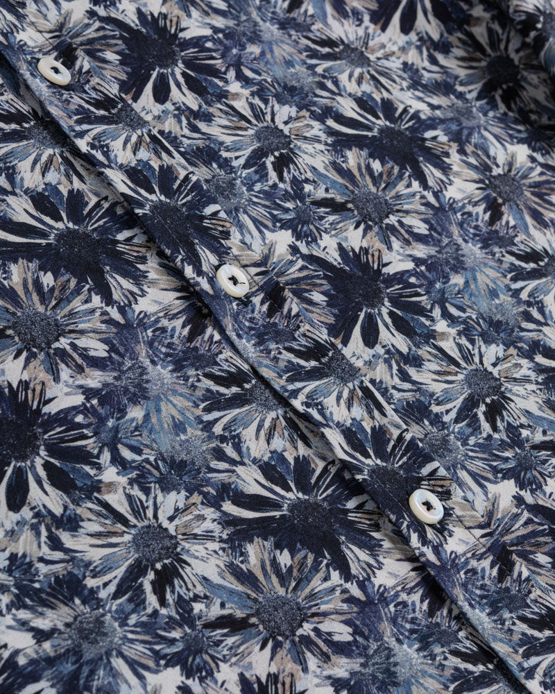 Limited Edition Navy Floral Slim Fit Shirt