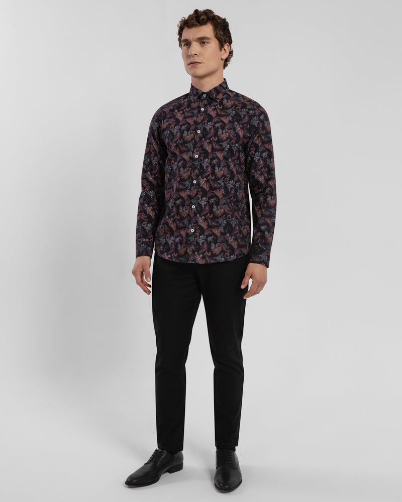 Limited Edition Seasonal Leaf Slim Fit Shirt