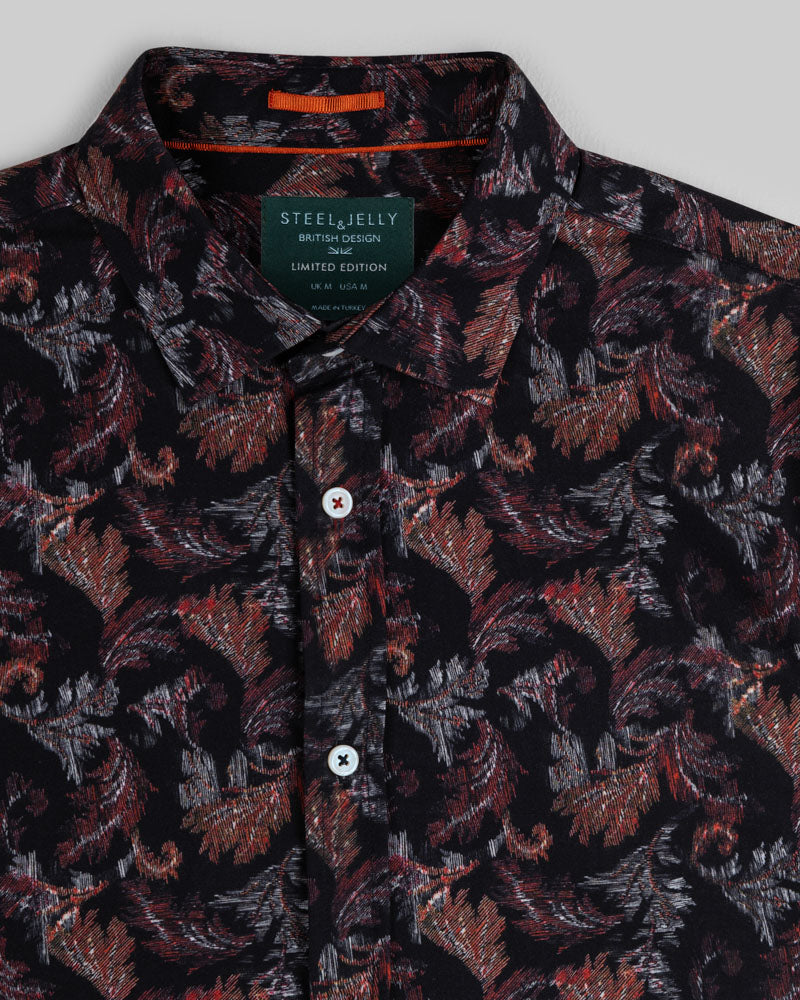 Limited Edition Seasonal Leaf Slim Fit Shirt