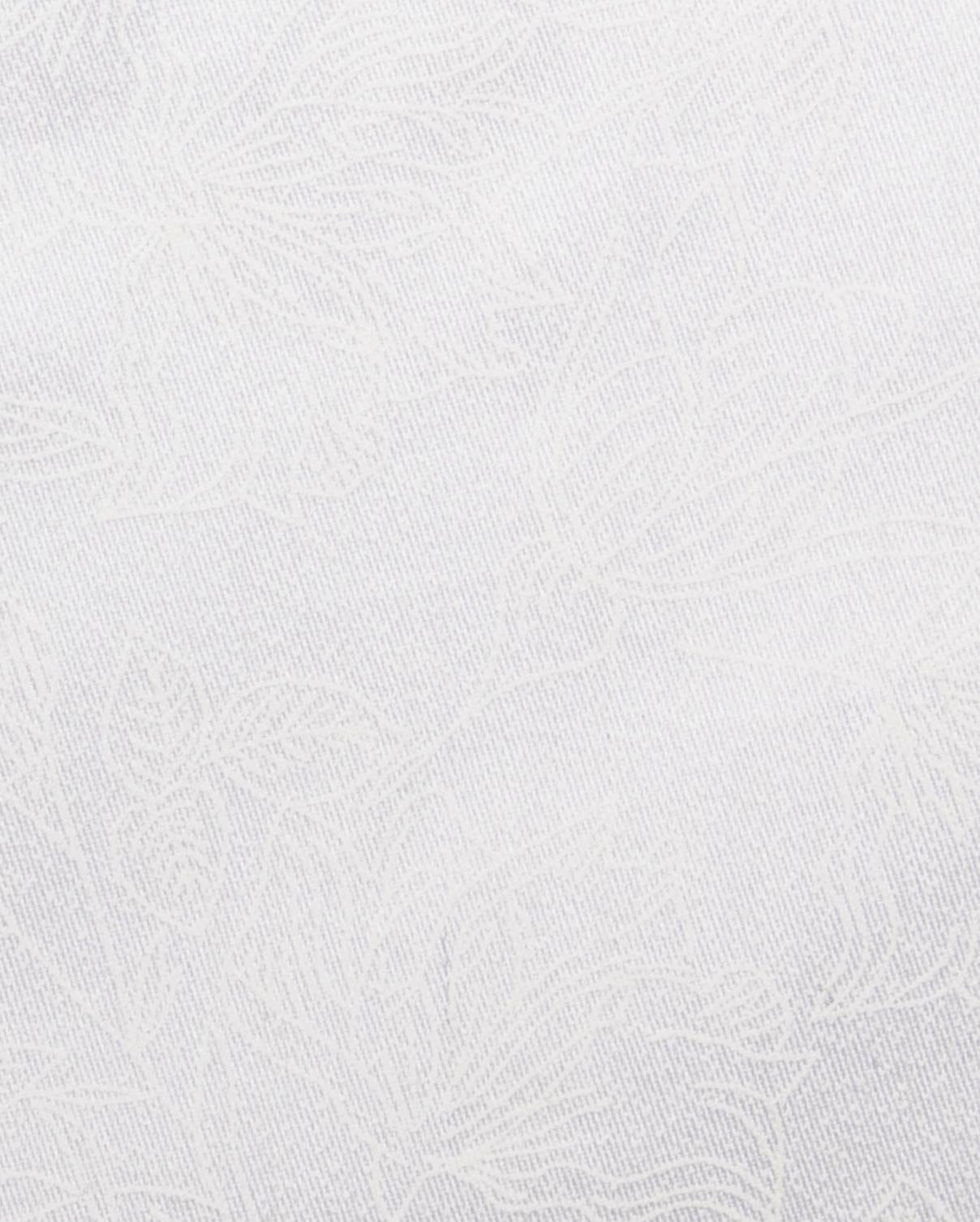 Printed White Floral Long Sleeve Smart Shirt