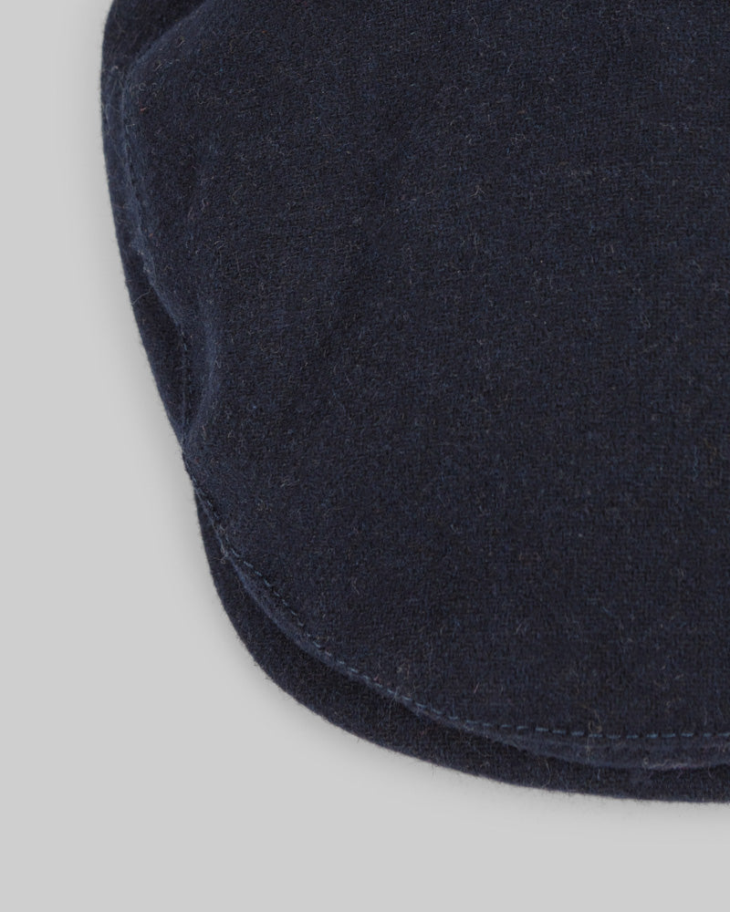 Navy Flat Cap