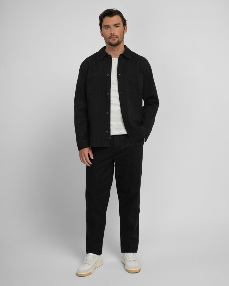 Steel & Jelly Men’s Farndon Herringbone Overshirt & Trouser Set