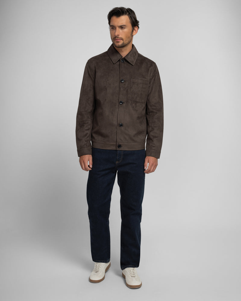 Backford - Faux Suede Jacket