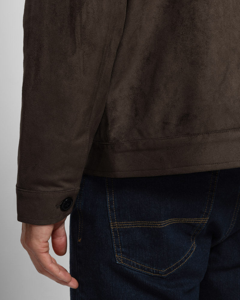 Backford - Faux Suede Jacket
