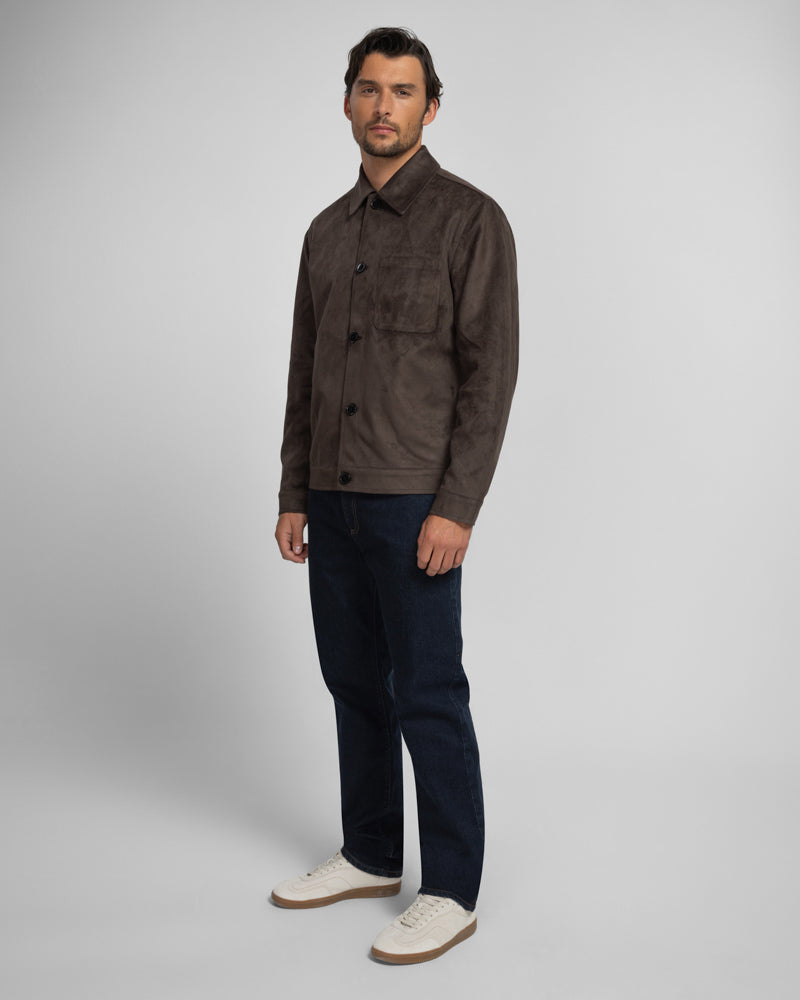 Backford - Faux Suede Jacket