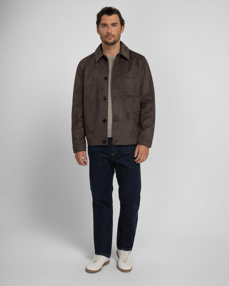 Backford - Faux Suede Jacket