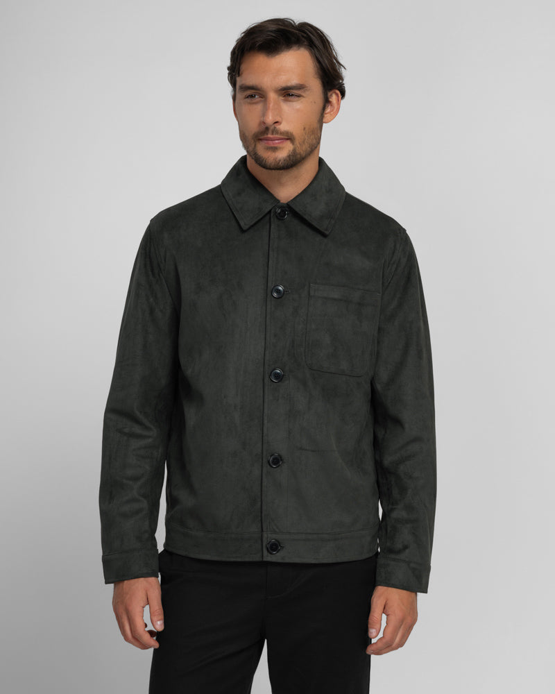 Backford - Faux Suede Jacket