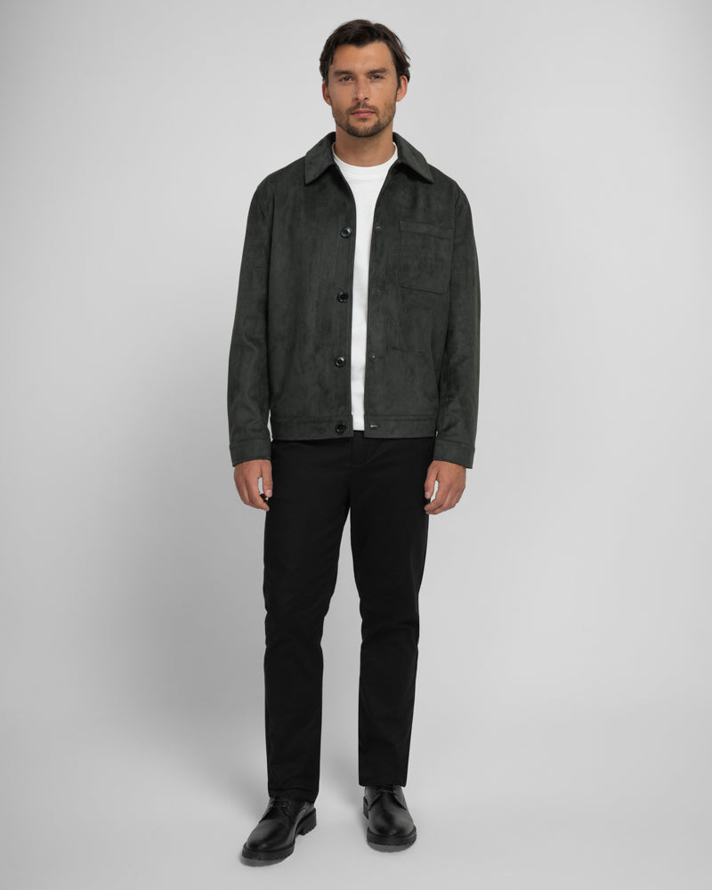 Backford - Faux Suede Jacket