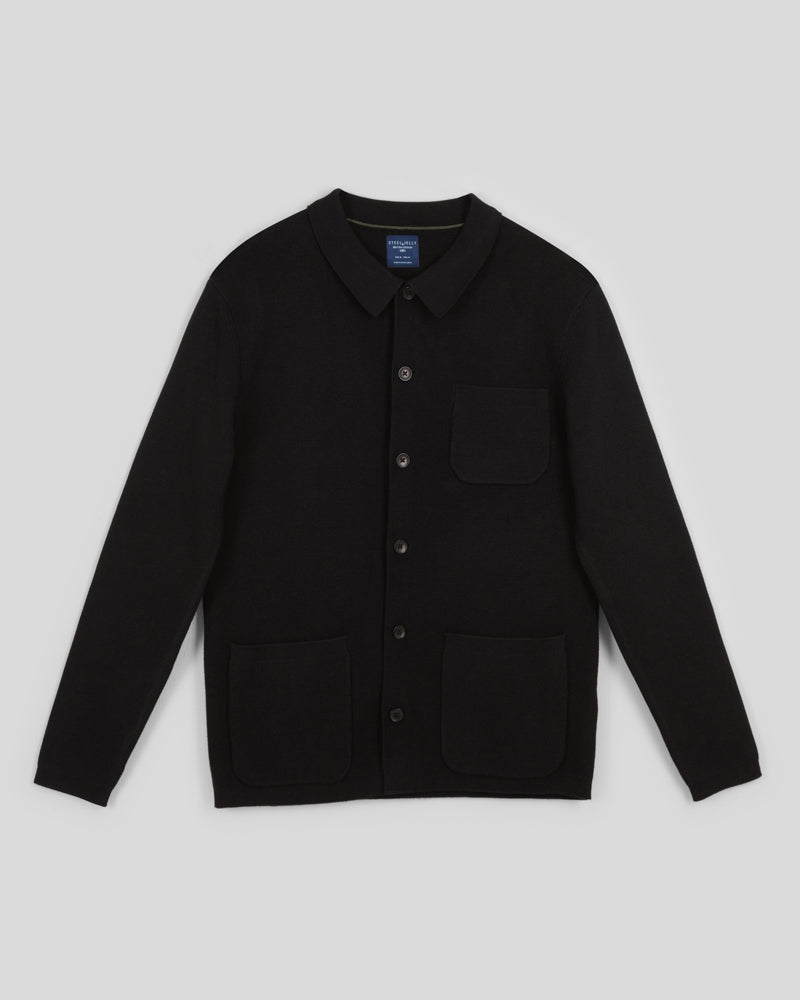 Heavy Milano Knit Overshirt