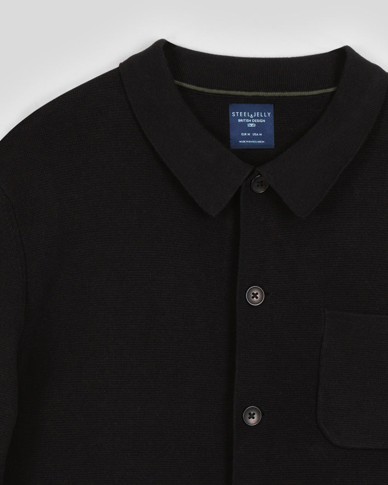Heavy Milano Knit Overshirt