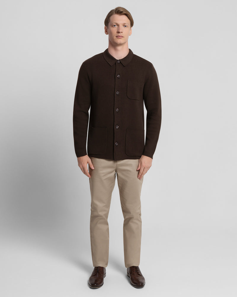 Heavy Milano Knit Overshirt