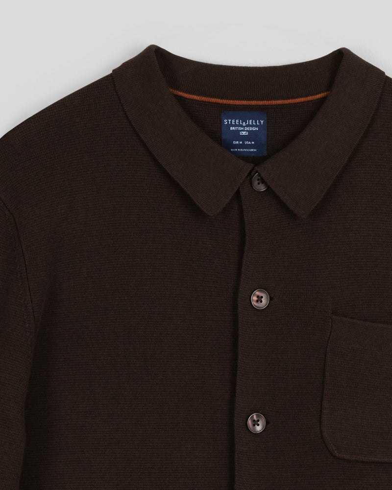 Heavy Milano Knit Overshirt