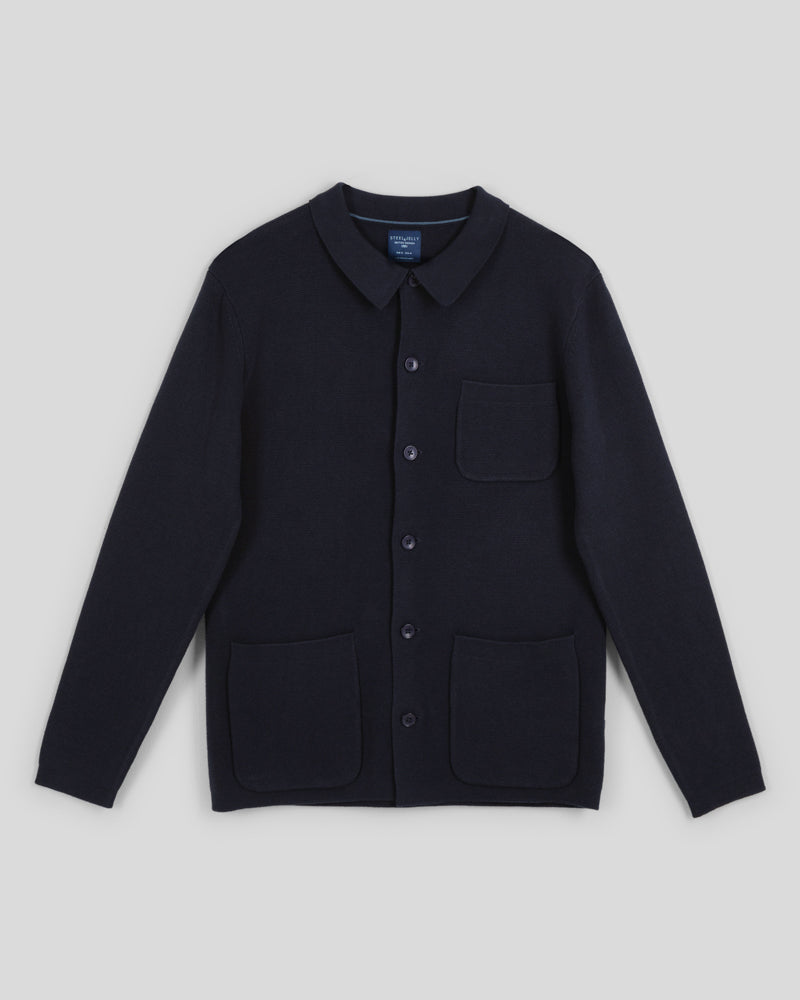 Heavy Milano Knit Overshirt