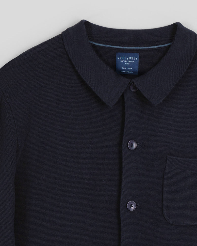 Heavy Milano Knit Overshirt