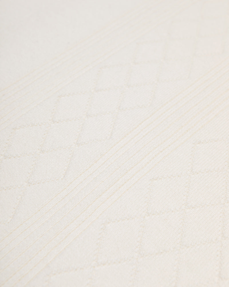 Bayswater - Embossed Stripe Knitted Short Sleeve Shirt