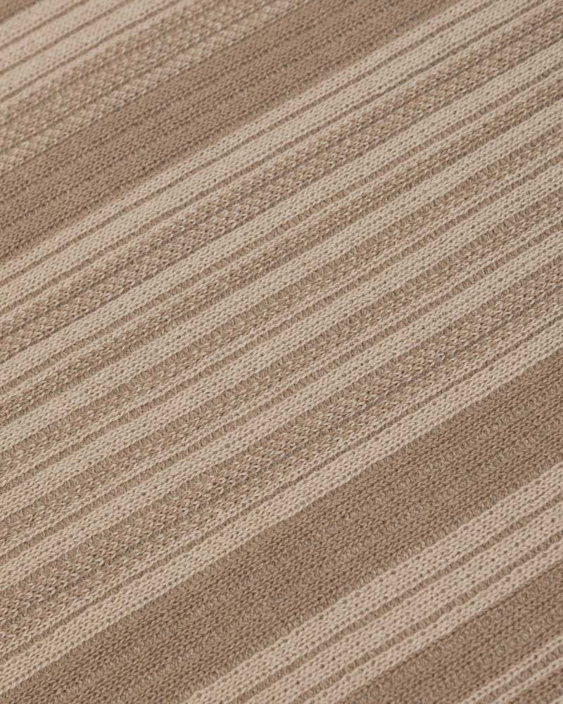 Epping - Stripe Knitted Polo Shirt