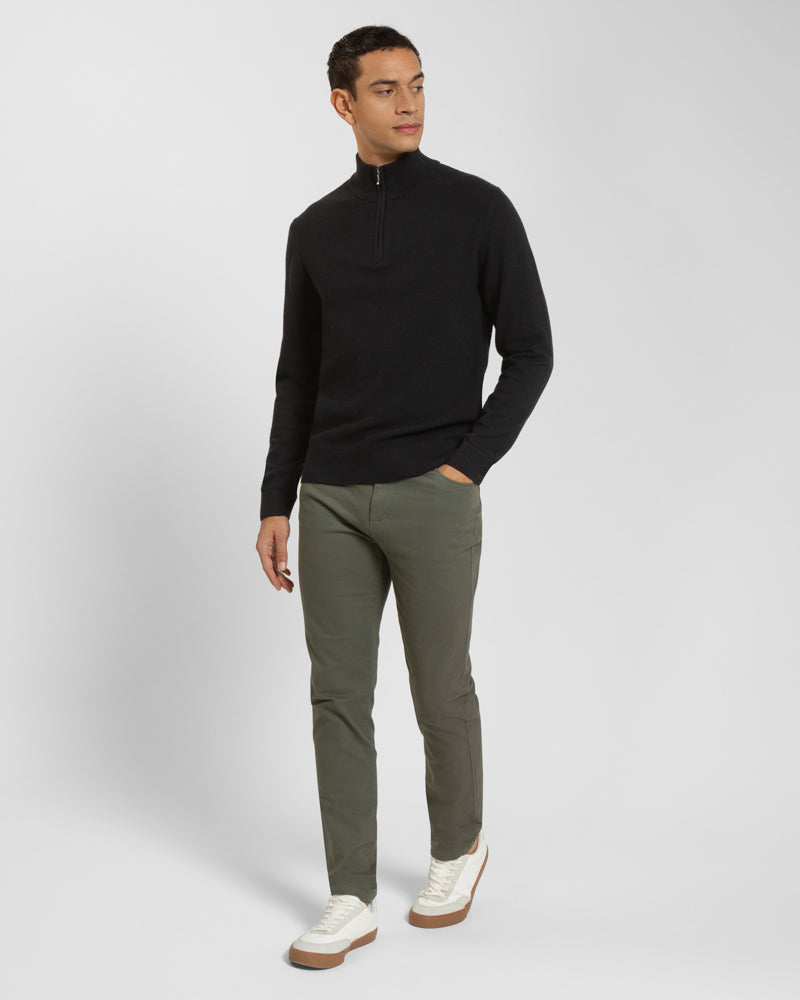 Knitted 1/4 Zip Jumper