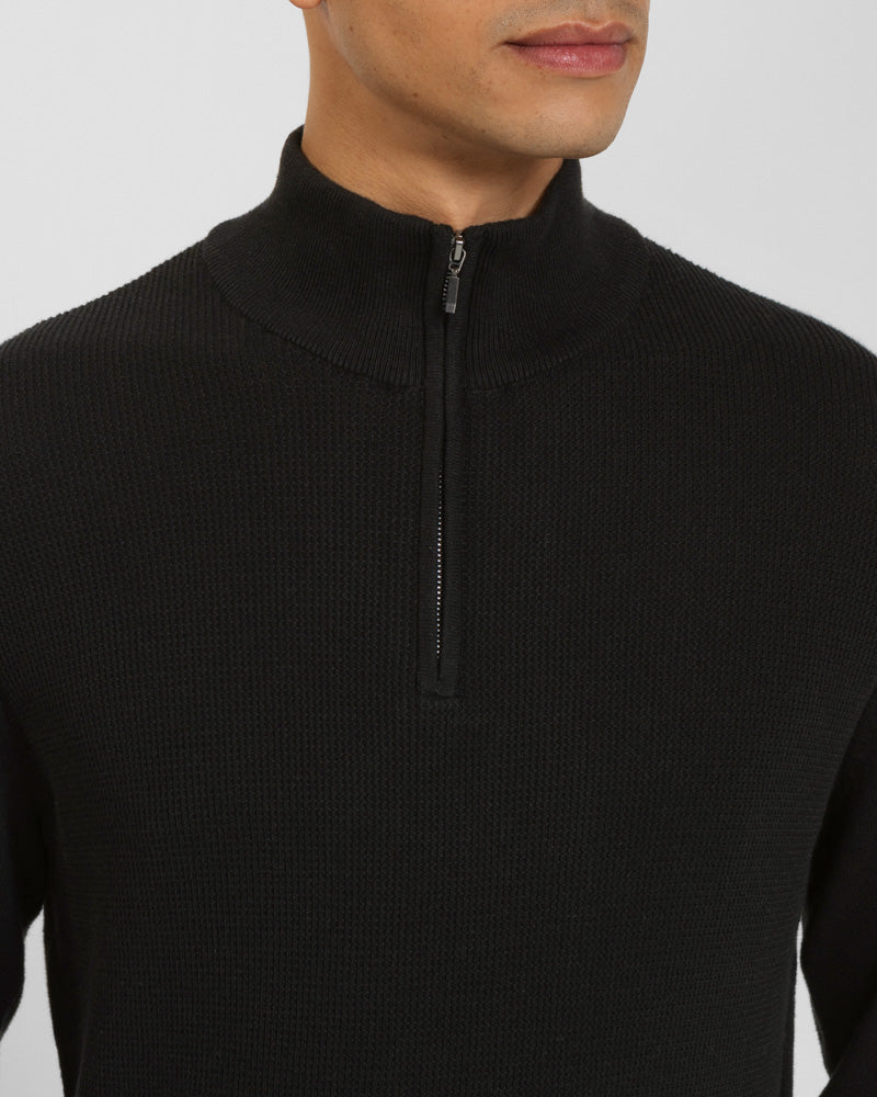 Knitted 1/4 Zip Jumper