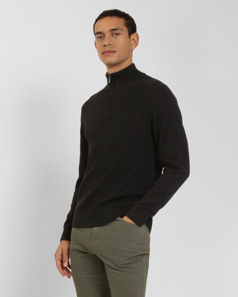 Knitted 1/4 Zip Jumper