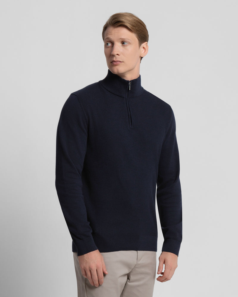 Knitted 1/4 Zip Jumper