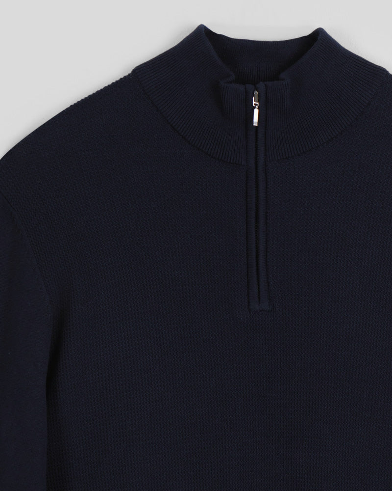 Knitted 1/4 Zip Jumper