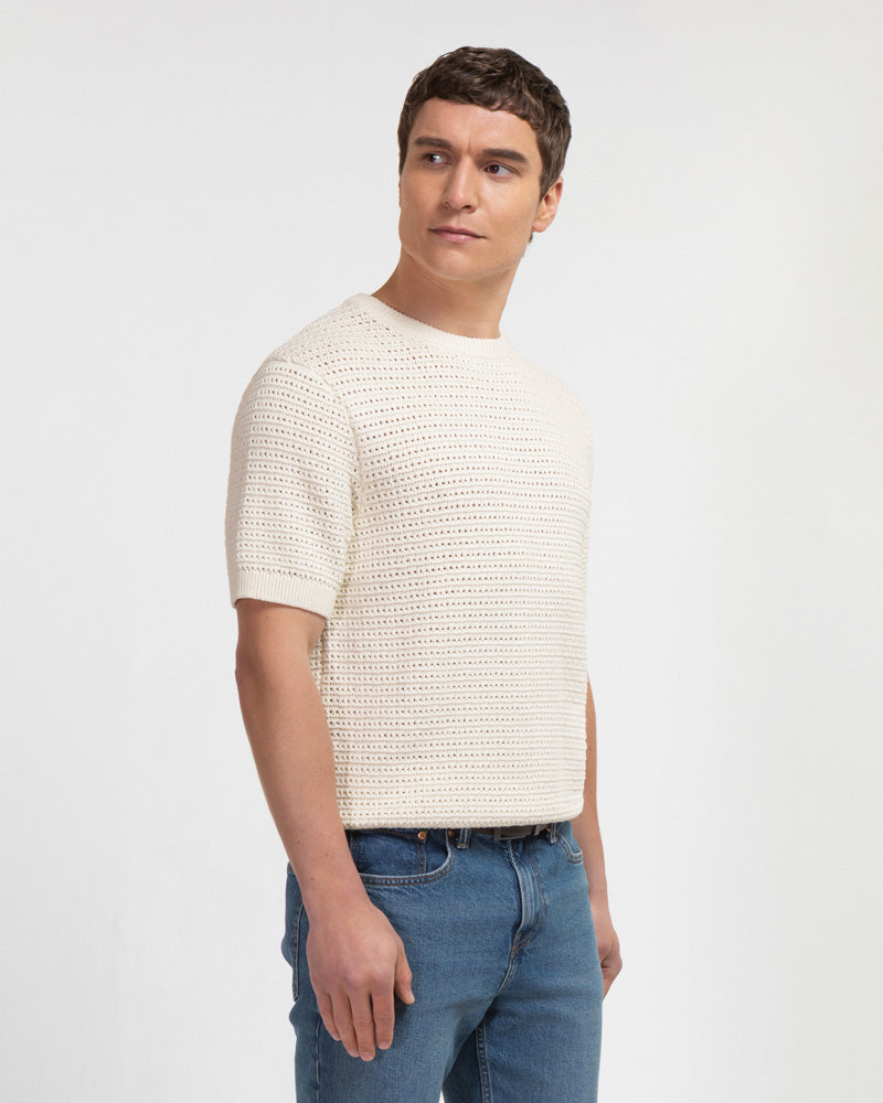 Angel - Chunky Knit Sweater T-Shirt