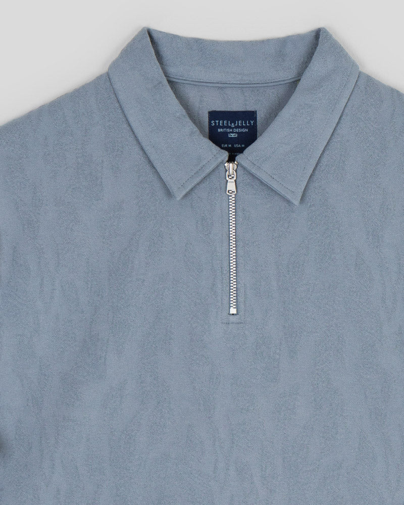 Norwood - Leaf Textured Polo Shirt