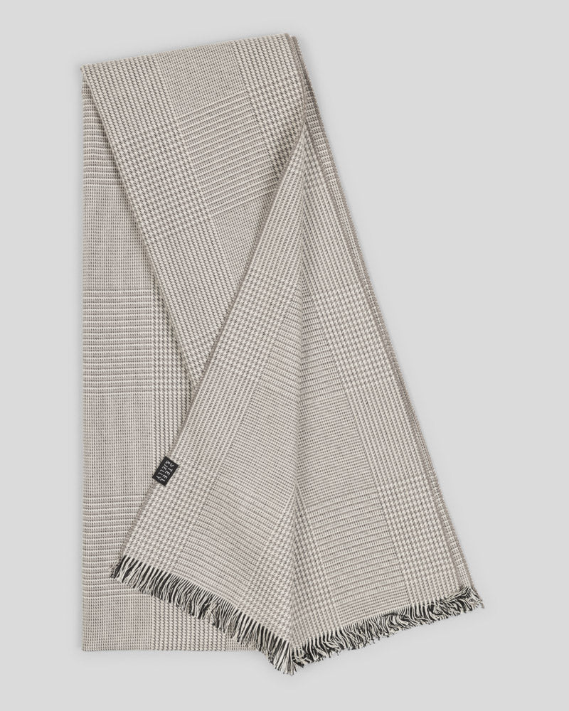 Steel & Jelly Men’s Duncton Stone Check Scarf