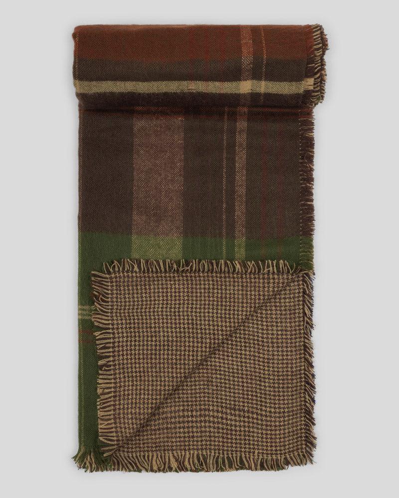 Steel & Jelly Men’s Stedham Reversible Oversized Check Scarf