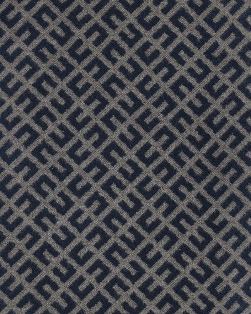 Steel & Jelly Men’s Terwick Navy & Grey Geometric Boxed Scarf