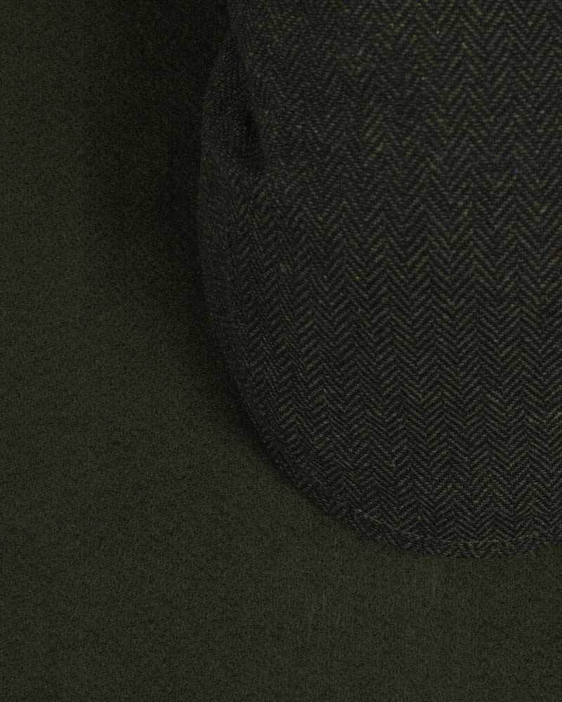 Steel & Jelly Men’s Milland Herringbone Flat Cap & Soft-Touch Scarf Set