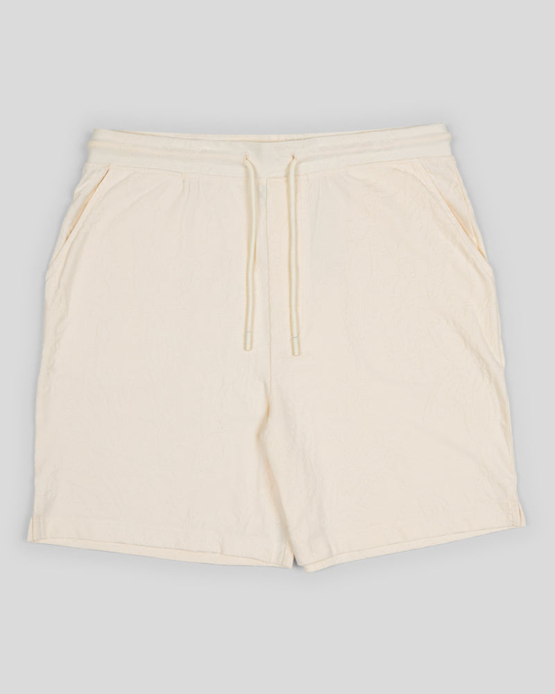 Kenton - Paisley Texture Jersey Shorts