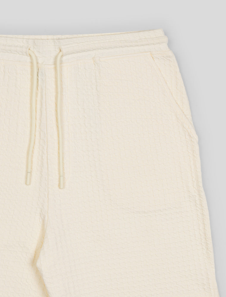 Leyton - Check Texture Jersey Shorts