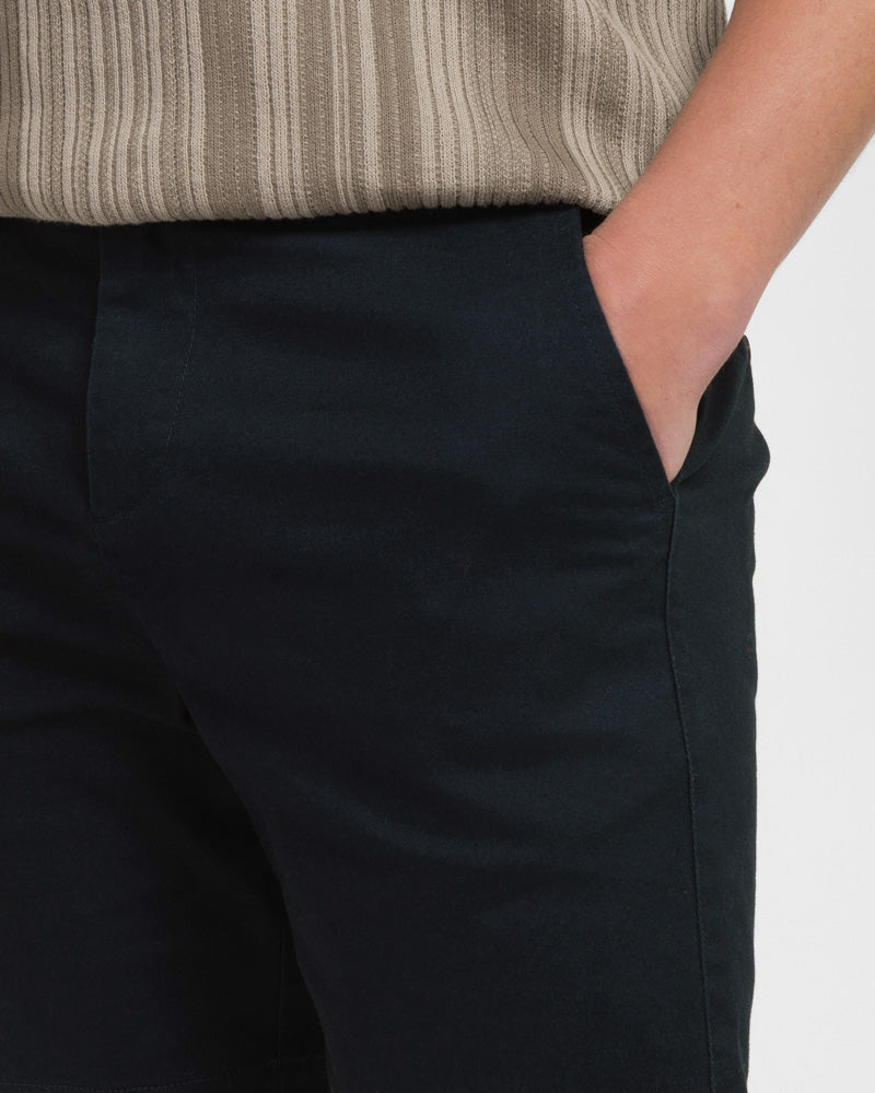Slim Fit Cotton Stretch Chino Shorts