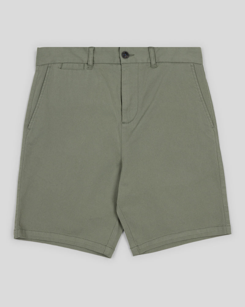 Slim Fit Cotton Stretch Chino Shorts