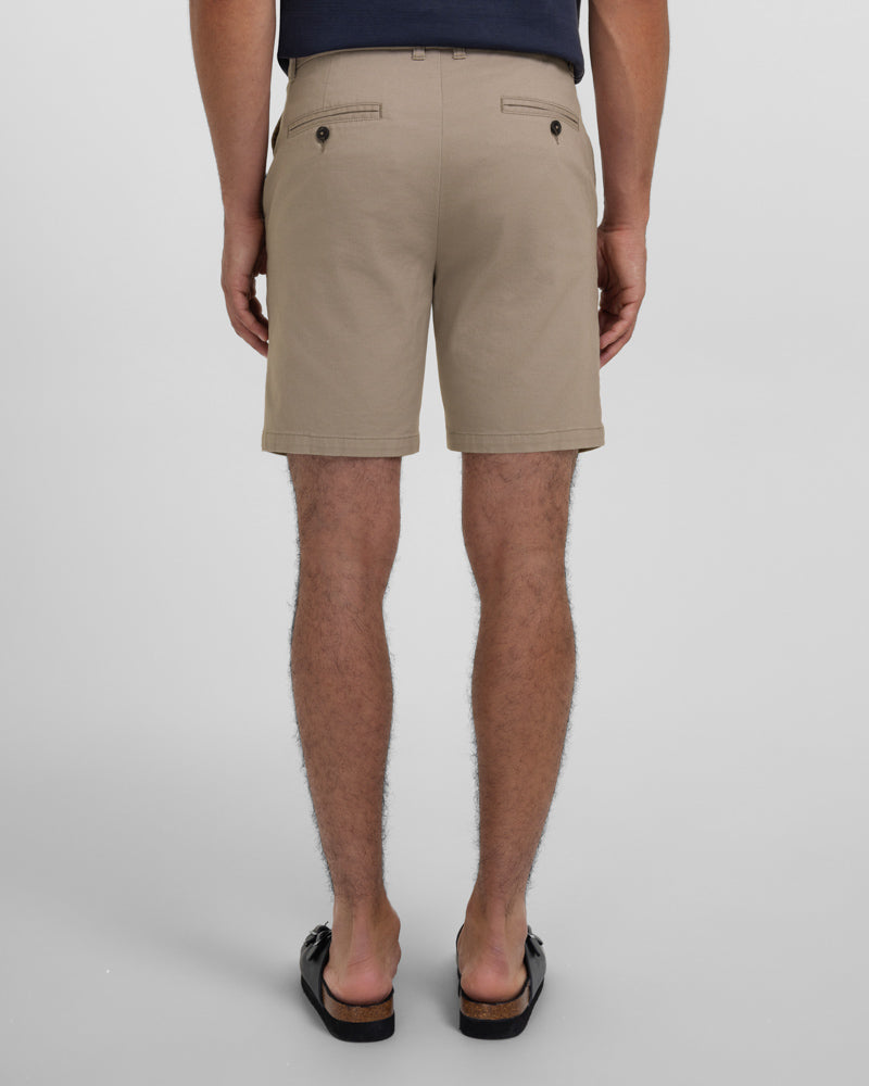 Slim Fit Cotton Stretch Chino Shorts