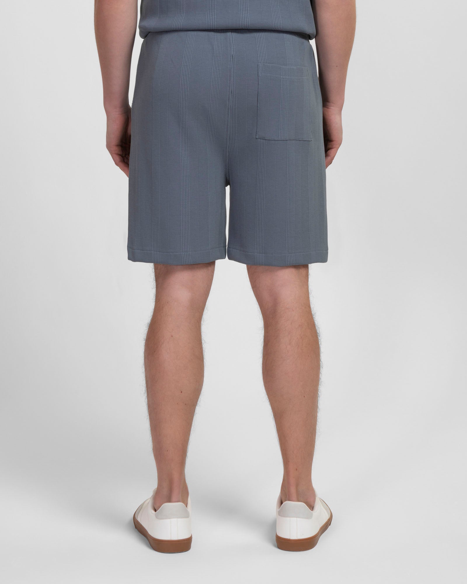 Charlton - Stripe Jacquard Waffle Shorts