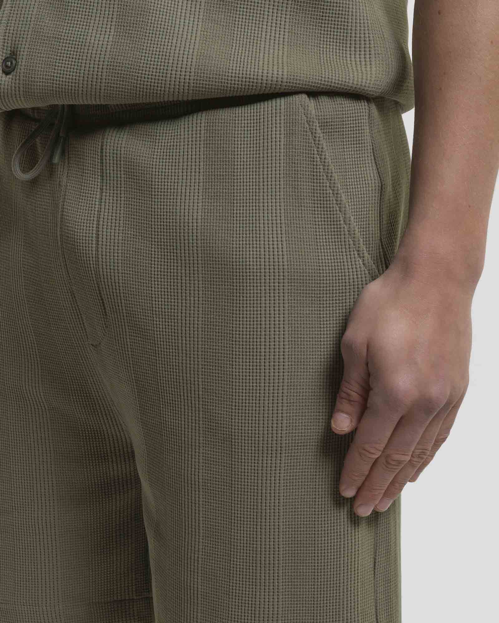 Charlton - Stripe Jacquard Waffle Shorts