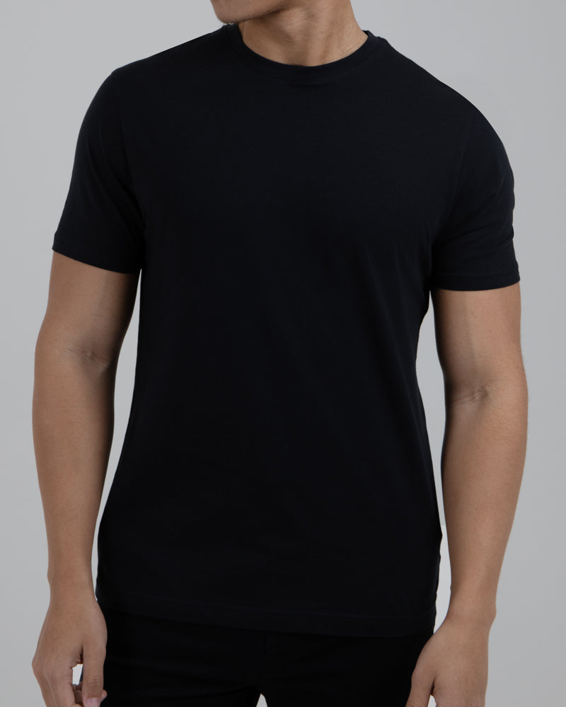 Black, Grey & White 3 Pack Short Sleeve T-Shirts