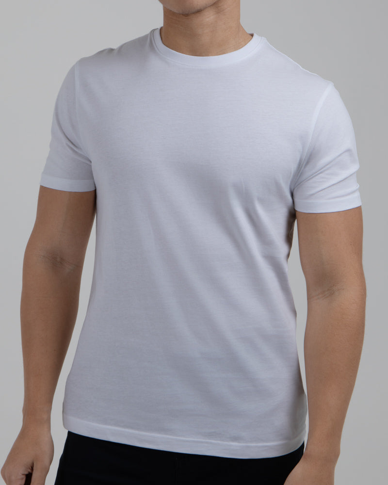 Black, Grey & White 3 Pack Short Sleeve T-Shirts