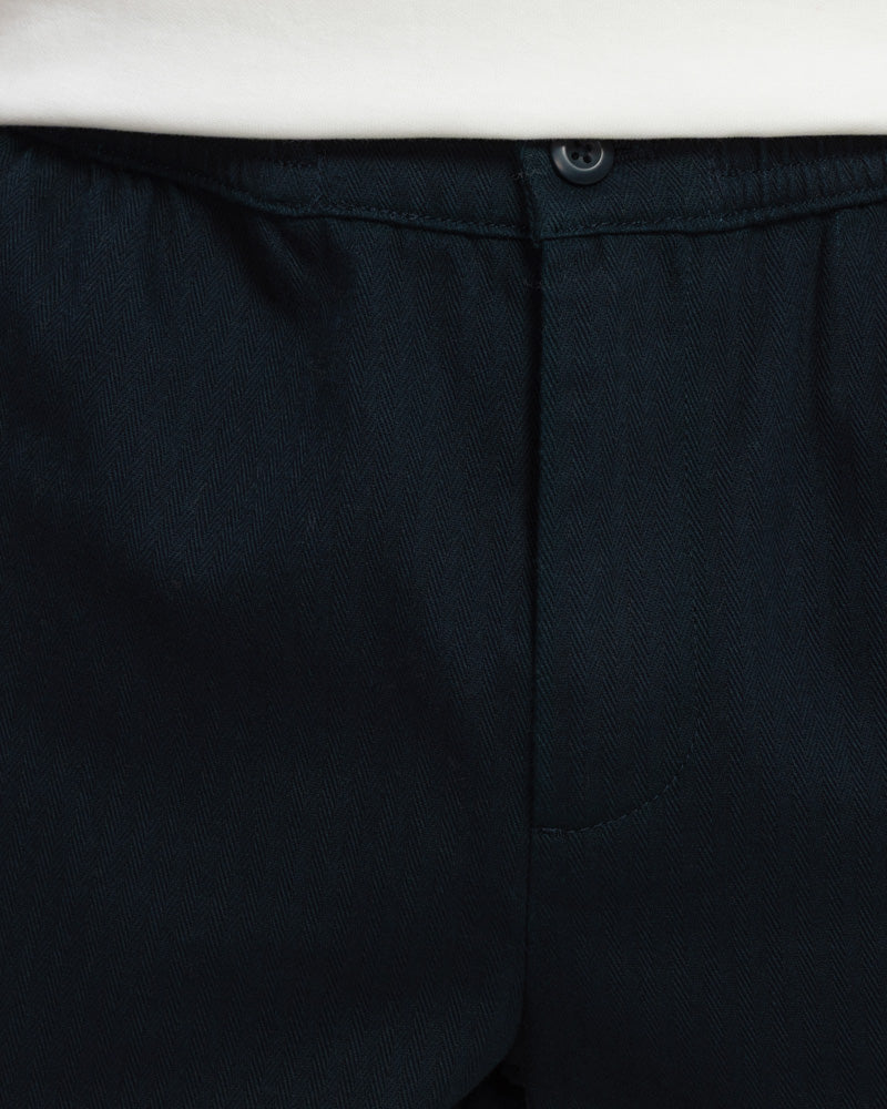 Farndon – Herringbone Overshirt & Trouser Set Navy