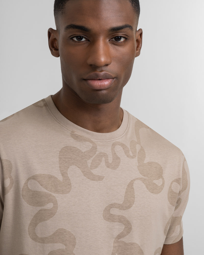 Abstract Print T-Shirt