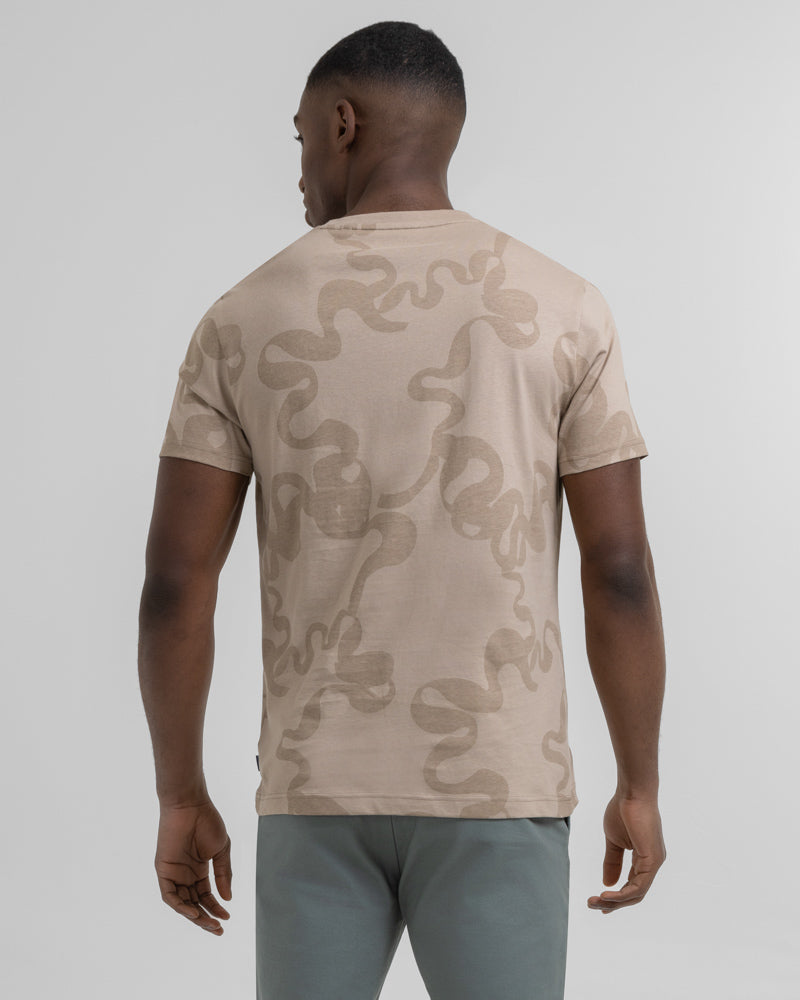 Abstract Print T-Shirt
