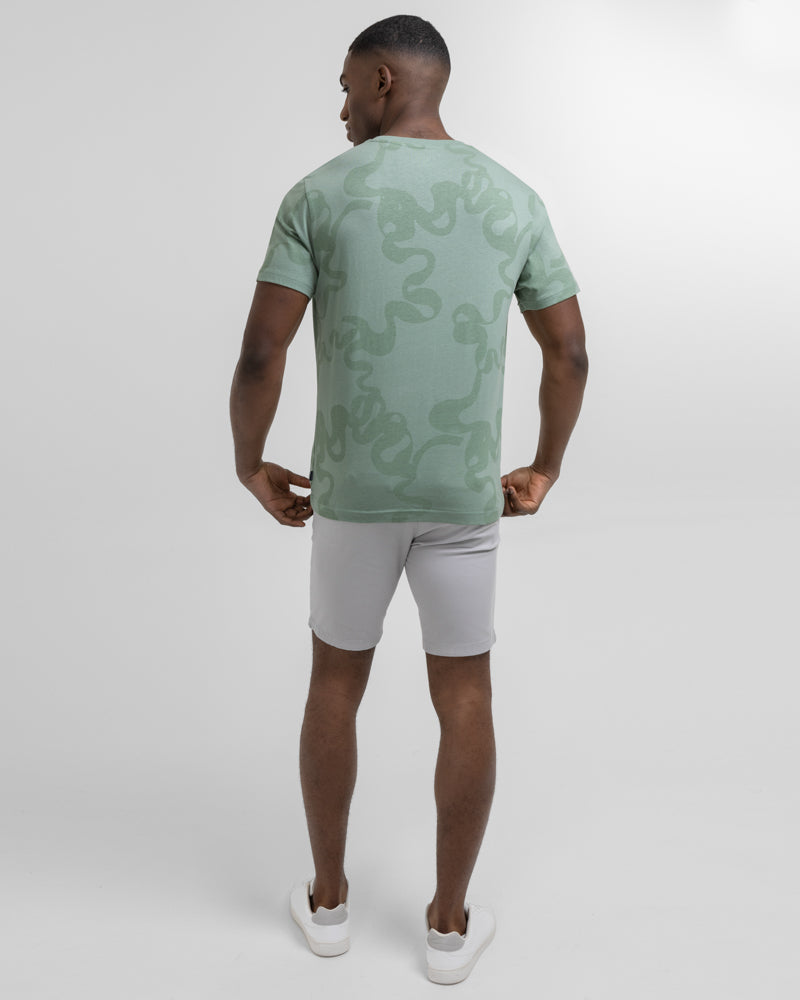 Abstract Print T-Shirt